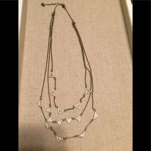 Stella & Dot multi tier necklace